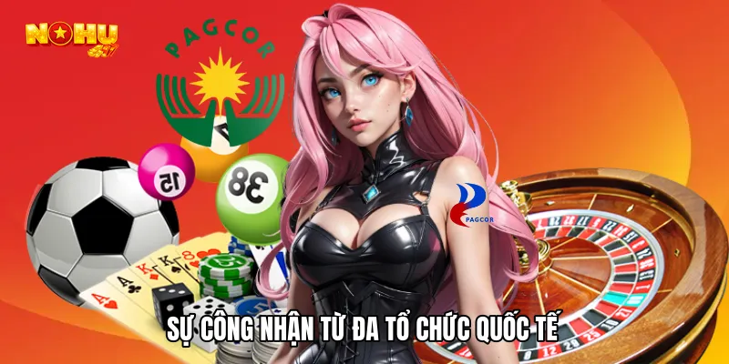 Sự công nhận từ đa tổ chức quốc tế
